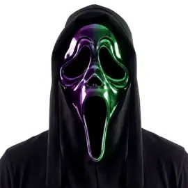 Helt&auml;ckande Mask Ghostface Iriserande