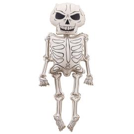 Folieballong Skelett