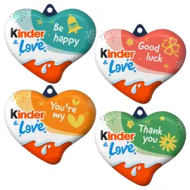 Kinder Love Chokladhj&auml;rta 37 g