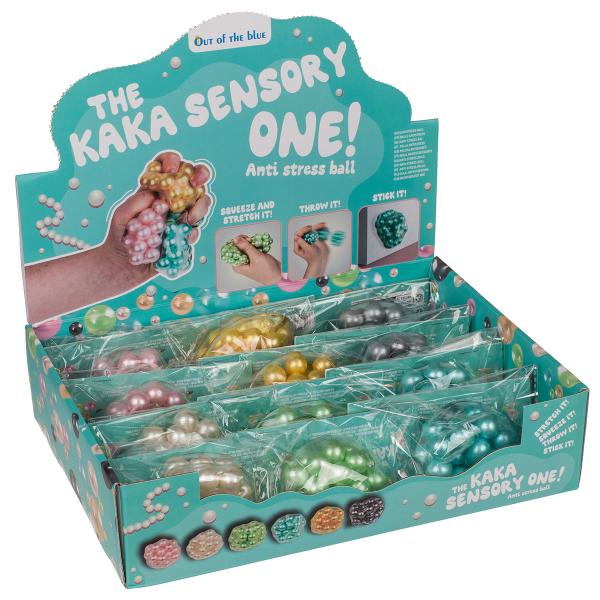 Sticky Squishy Stressboll med Pärlor