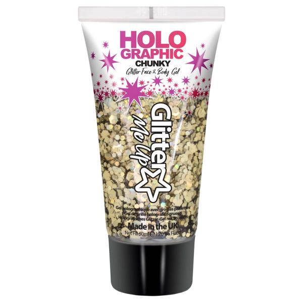 PaintGlow Chunky Glitter Gel Holografiskt