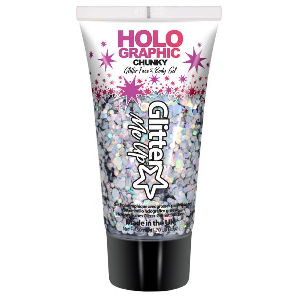 PaintGlow Chunky Glitter Gel Holografiskt