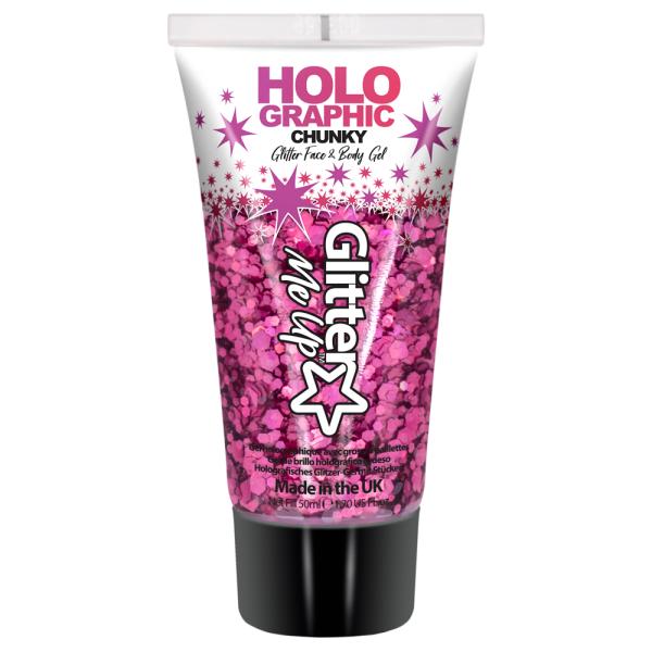PaintGlow Chunky Glitter Gel Holografiskt