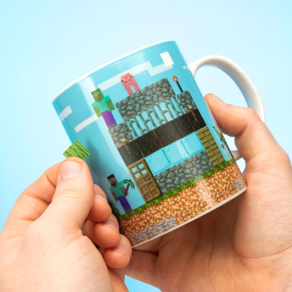 Minecraft Bygg Din Egen Nivå Mugg