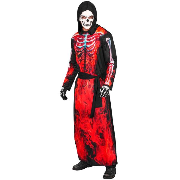 Maskeraddräkt Liemannen med Flammor