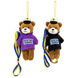 Studentnalle Bj&ouml;rn med Luvtr&ouml;ja 16 cm