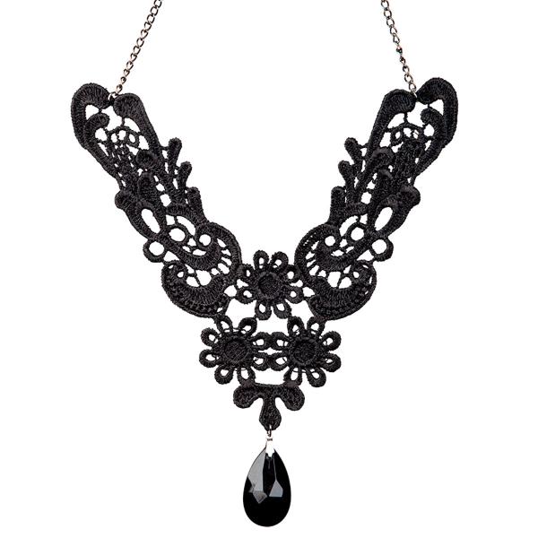 Gotiskt Halsband med Spets