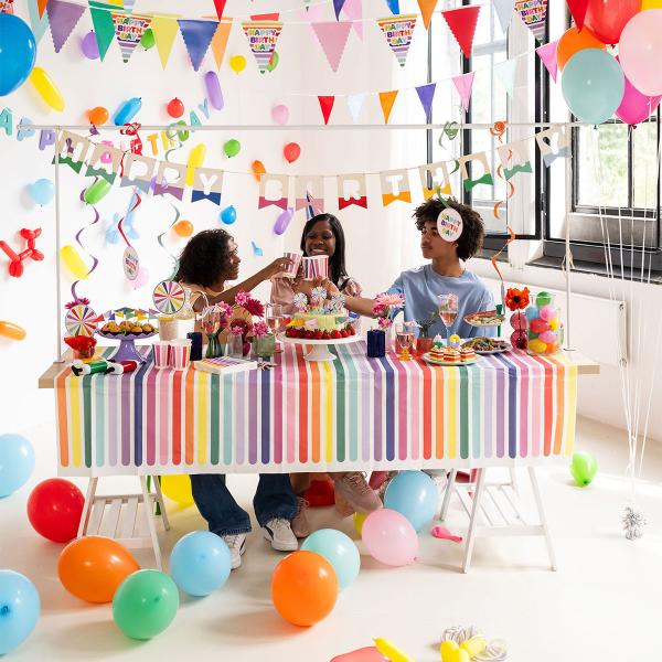 Figurballonger Möss Färgmix Matt 65 cm 4-pack