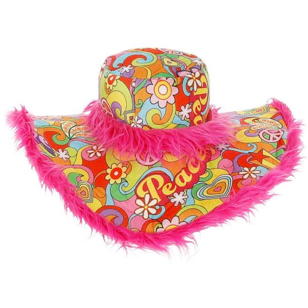 Hippie Solhatt Flerfärgad