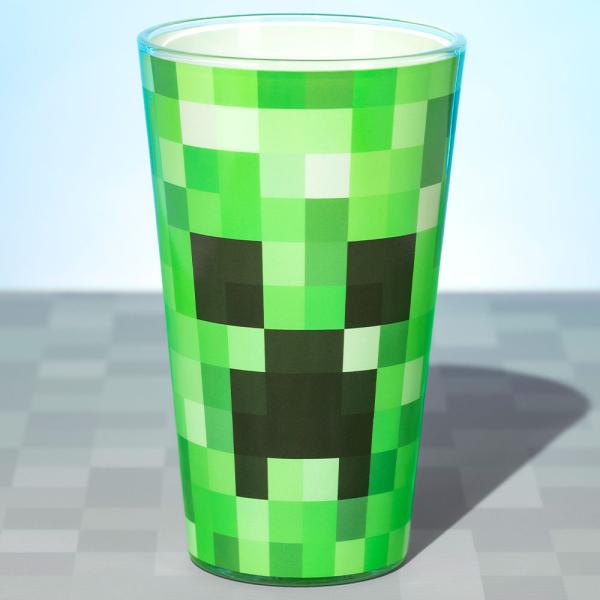 Minecraft Creeper Glas