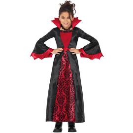 Maskeraddr&auml;kt Vampyr Vinr&ouml;d/Svart Barn