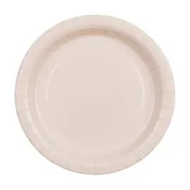 Pappersassietter Beige 18 cm 6-pack