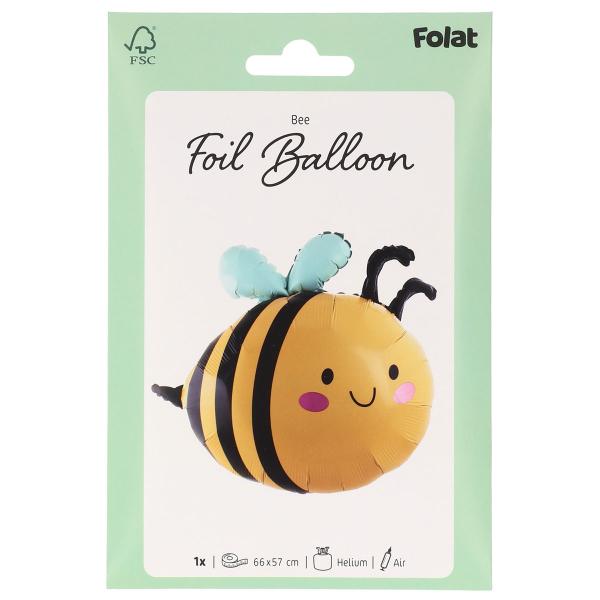 Folieballong Bi 66 x 57 cm
