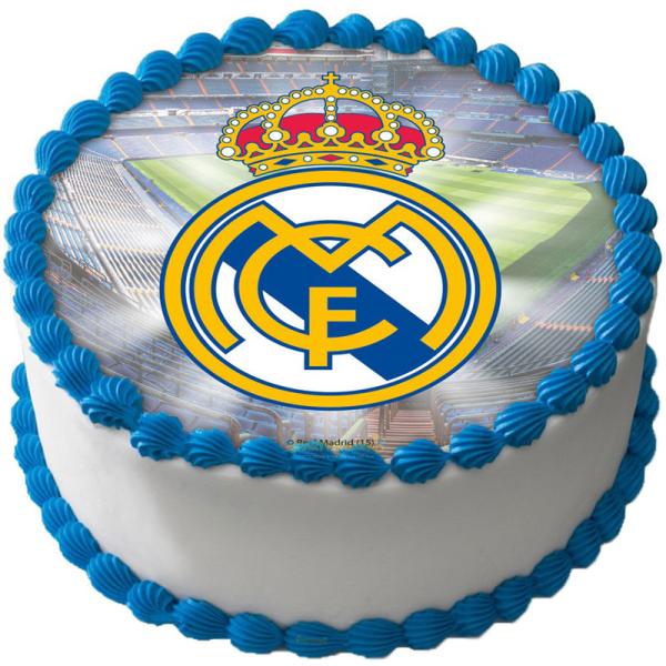 Real Madrid C.F. Tårtbild Sockerpasta