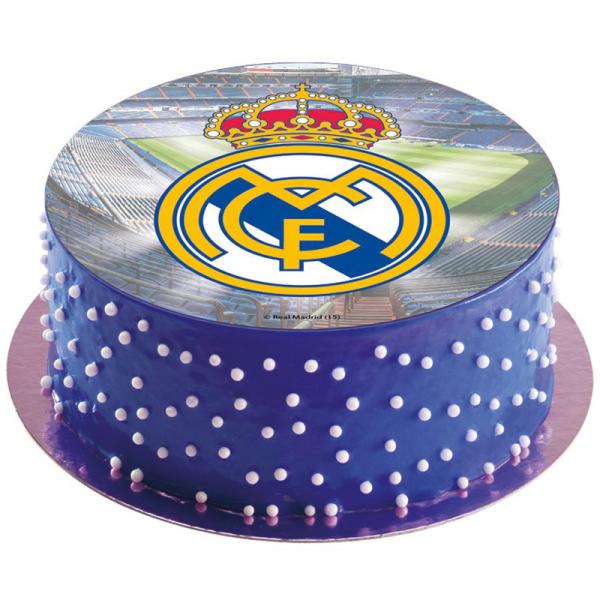Real Madrid C.F. Tårtbild Sockerpasta