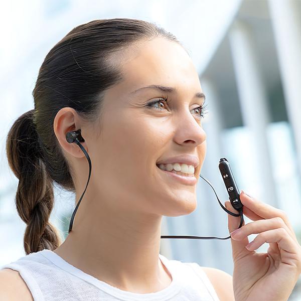 Magnetiska Bluetooth Hörlurar
