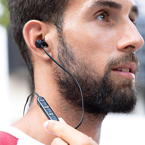Magnetiska Bluetooth Hörlurar