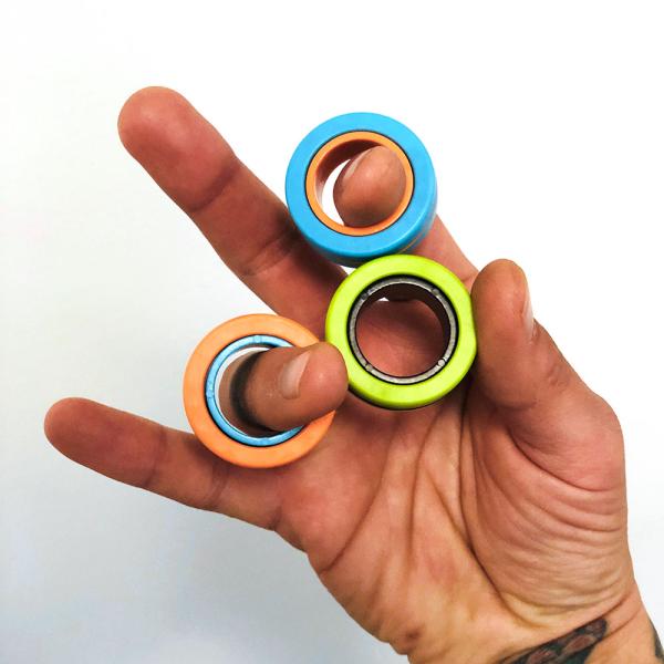 Magnetiska Ringar Fidget Leksak