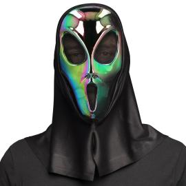 Utomjording Mask Iriserande Svart
