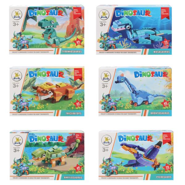 Byggklossar Dinosaurie 3+ år