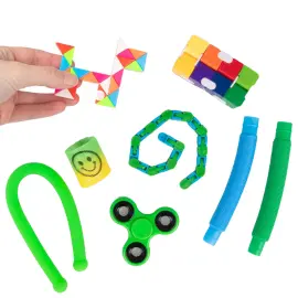 &Ouml;verraskningsp&aring;se Fidgetleksaker 8-pack