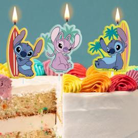 Stitch & Angel Tårtljus 4-pack