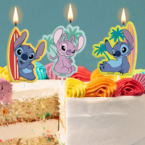 Stitch & Angel Tårtljus 4-pack