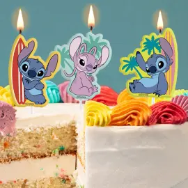 Stitch & Angel Tårtljus 4-pack