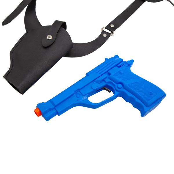 Axelhölster med Pistol & Ficka