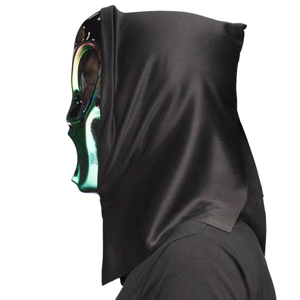 Utomjording Mask Iriserande Svart