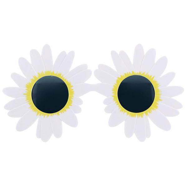 Glasögon Daisy Blommor