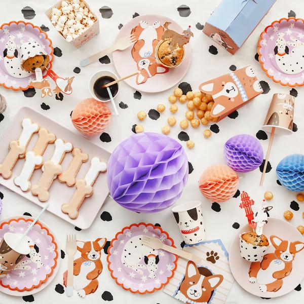 Cake Toppers Hundfest 7-pack