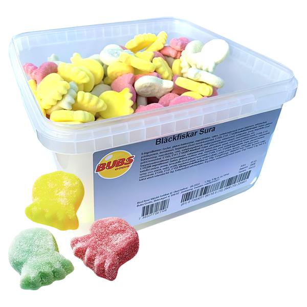 Bubs Sura Bläckfiskar 2,6 kg