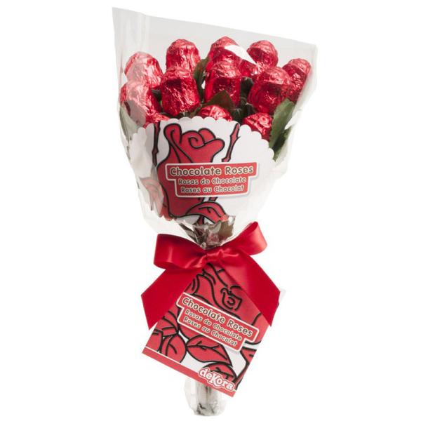 Bukett med Chokladrosor