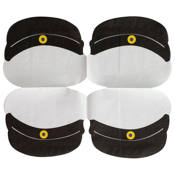Pappersservetter Studentmössa 33 cm 16-pack