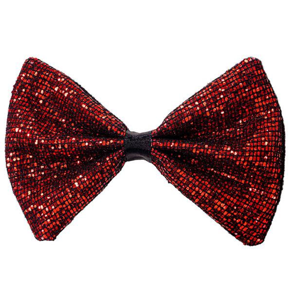 Glitter Fluga Röd