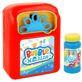 S&aring;pbubbelmaskin R&ouml;d 50 ml 16 x 12 cm