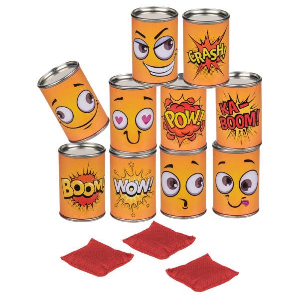 Burkkast Tin Toss Spel