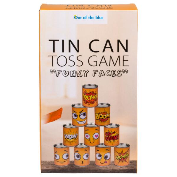 Burkkast Tin Toss Spel