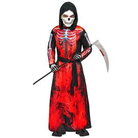 Maskeraddr&auml;kt Liemannen med Flammor Barn