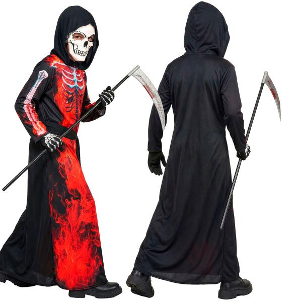 Maskeraddräkt Liemannen med Flammor Barn