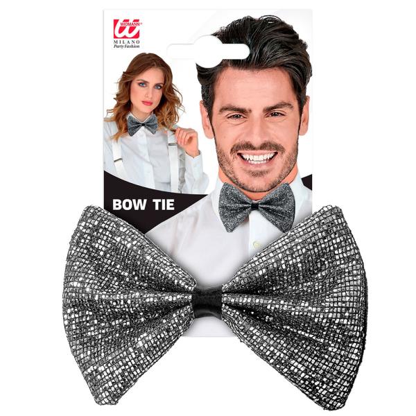 Glitter Fluga Silver