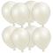 Latexballonger Elfenbensvit 13 cm