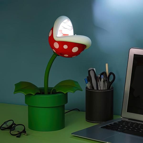 Super Mario Lampa Piranha Växt