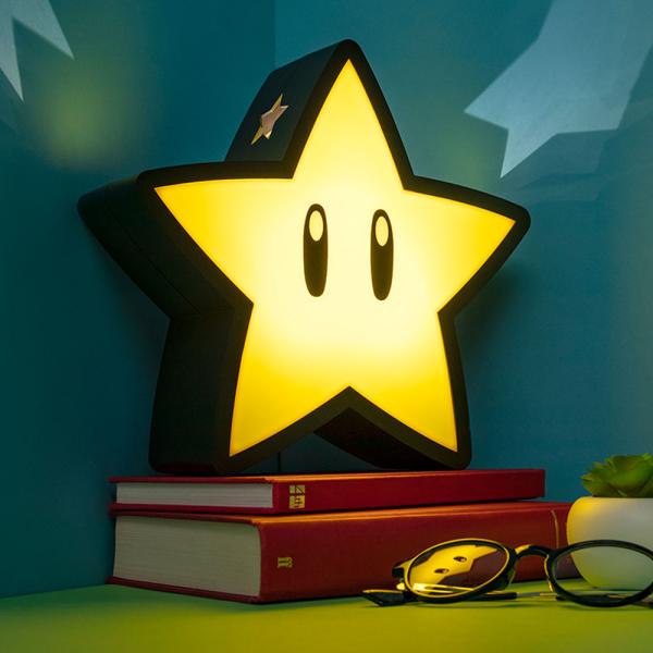 Super Mario Lampa Super Star