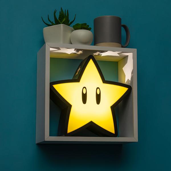 Super Mario Lampa Super Star