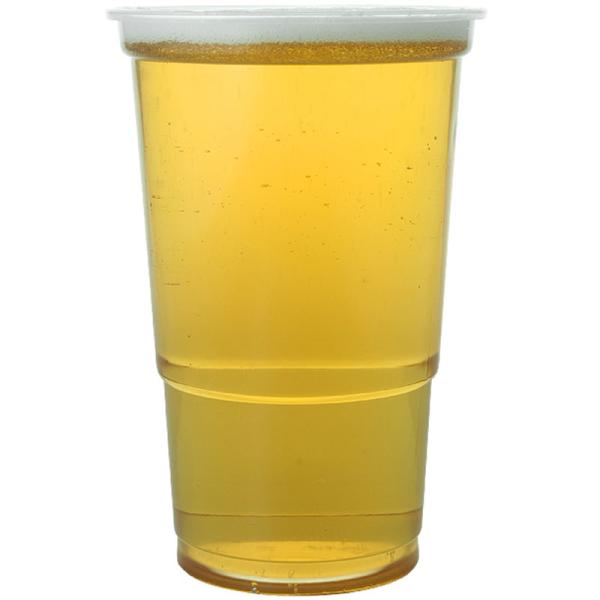 Ölglas i Plast 50-pack