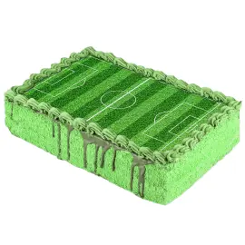 Tårtbild Fotbollsplan Rektangulär