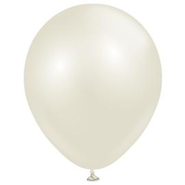 Latexballonger Elfenbensvit 30 cm
