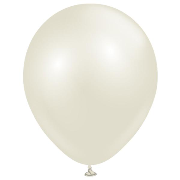 Latexballonger Elfenbensvit 30 cm